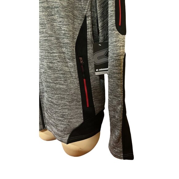 New Ohio State Colosseum Mens Performance Jacket Gray Team Colors - Picture 6 of 7